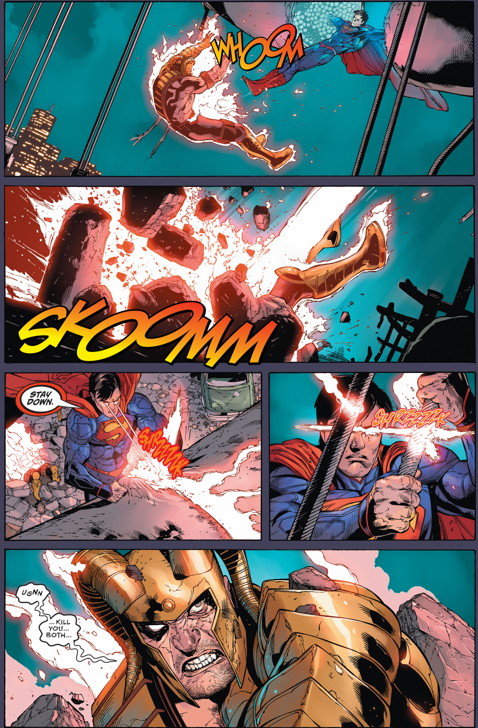 superman vs magog (new 52) 