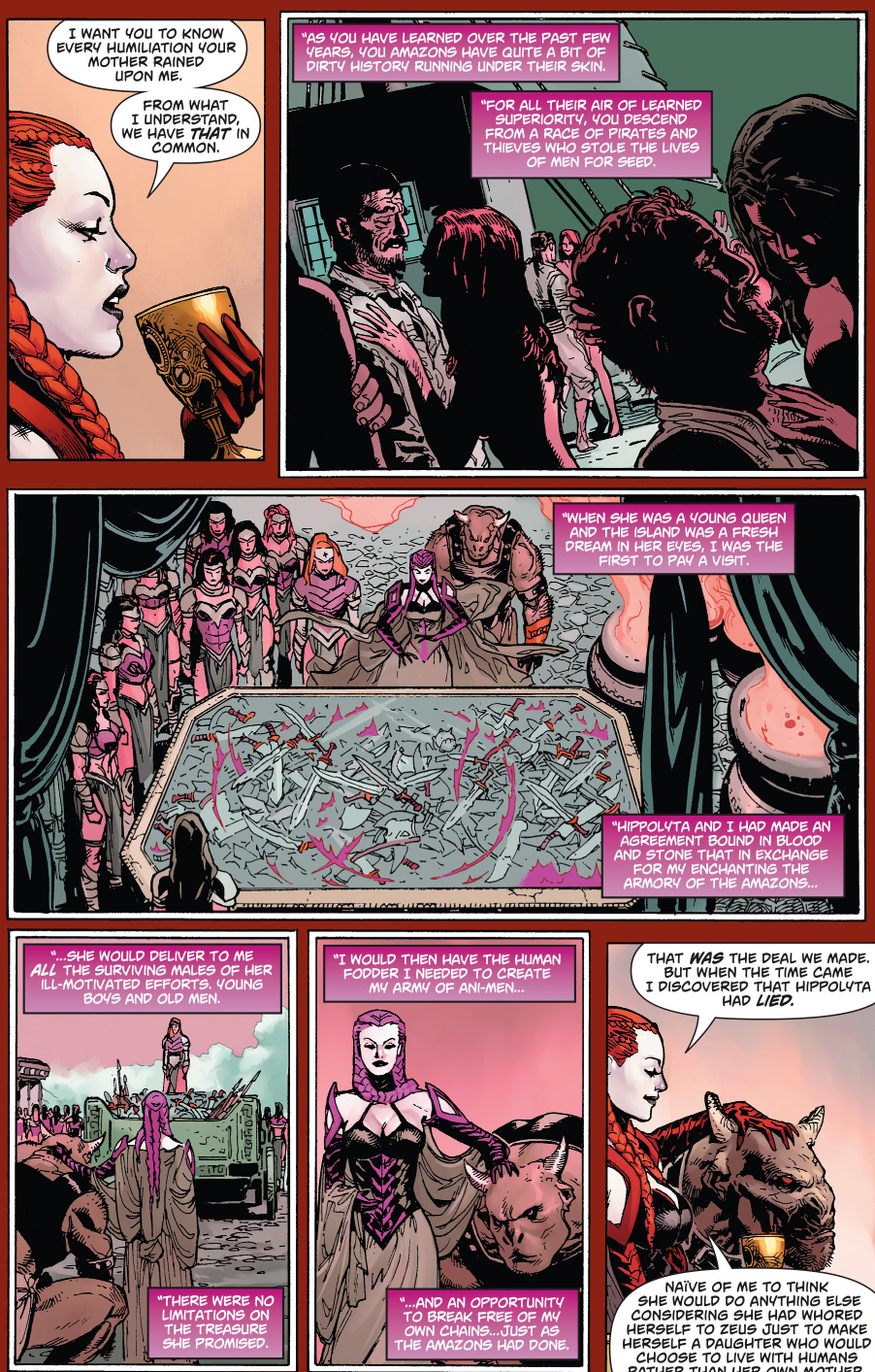 Why Circe Hates Wonder Woman (New 52)