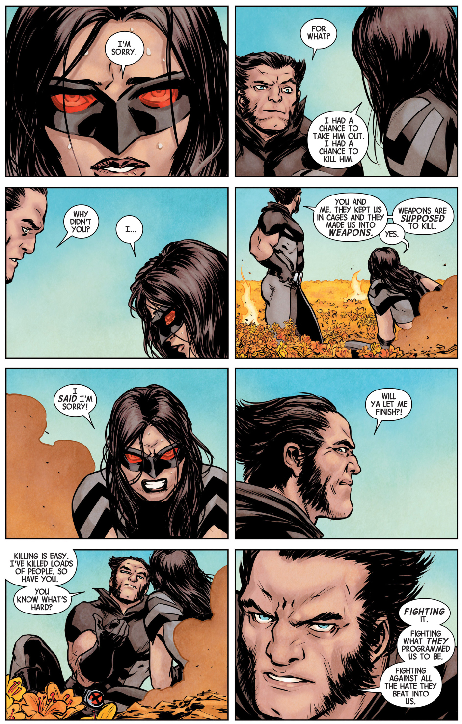 Wolverines Most Important Lesson To X 23 Comicnewbies 