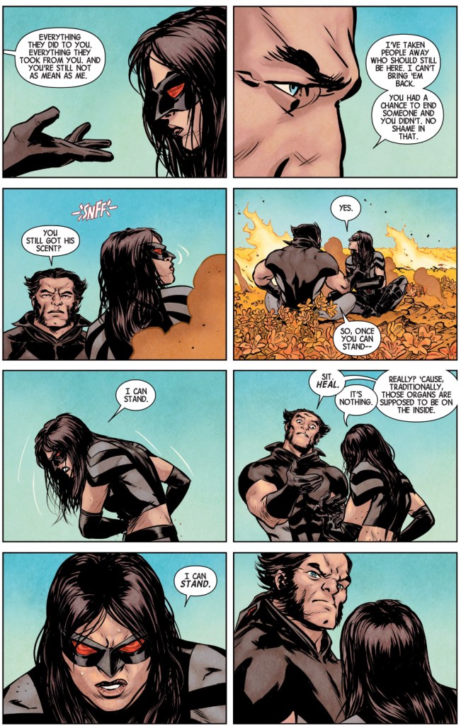 wolverine's most important lesson to x-23 