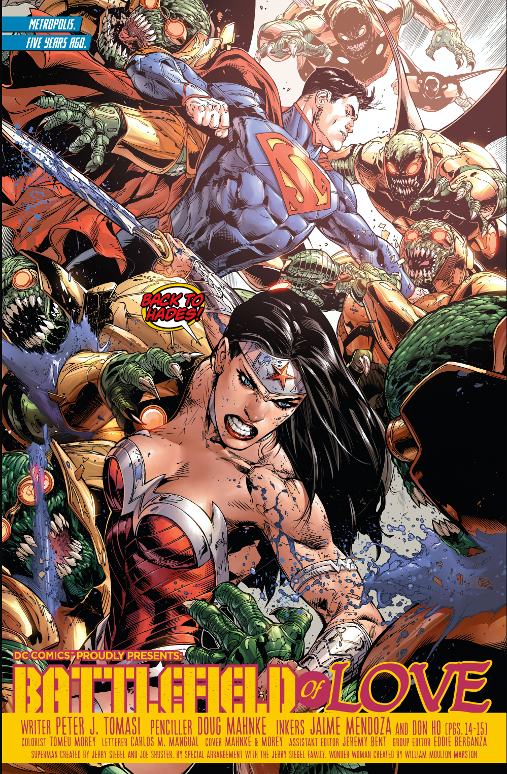 Wonder Woman And Superman's First Meeting (New 52) 