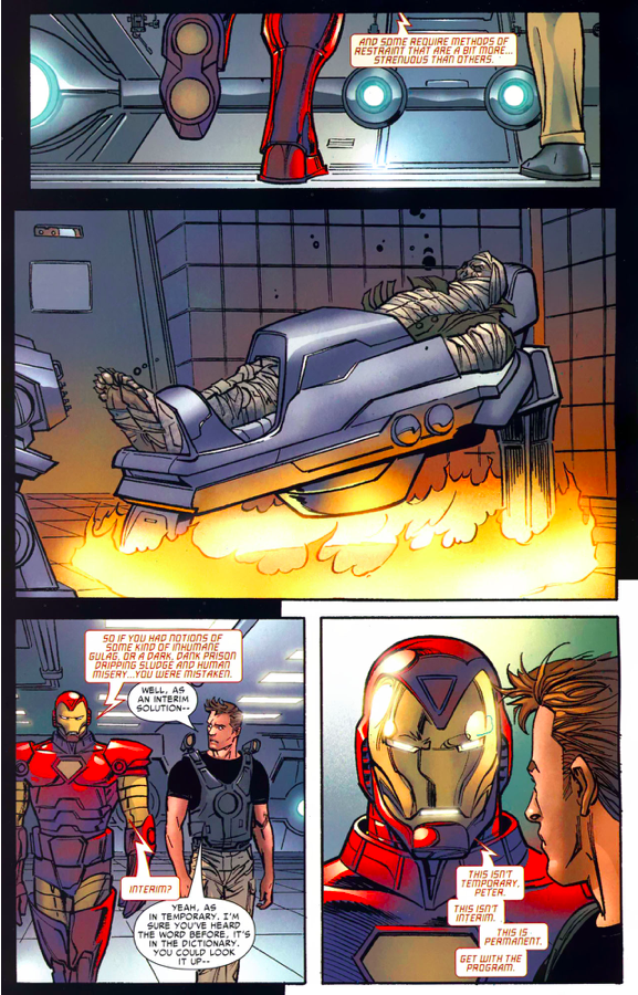 Spider-Man Visits Iron Man's Negative Zone Prison