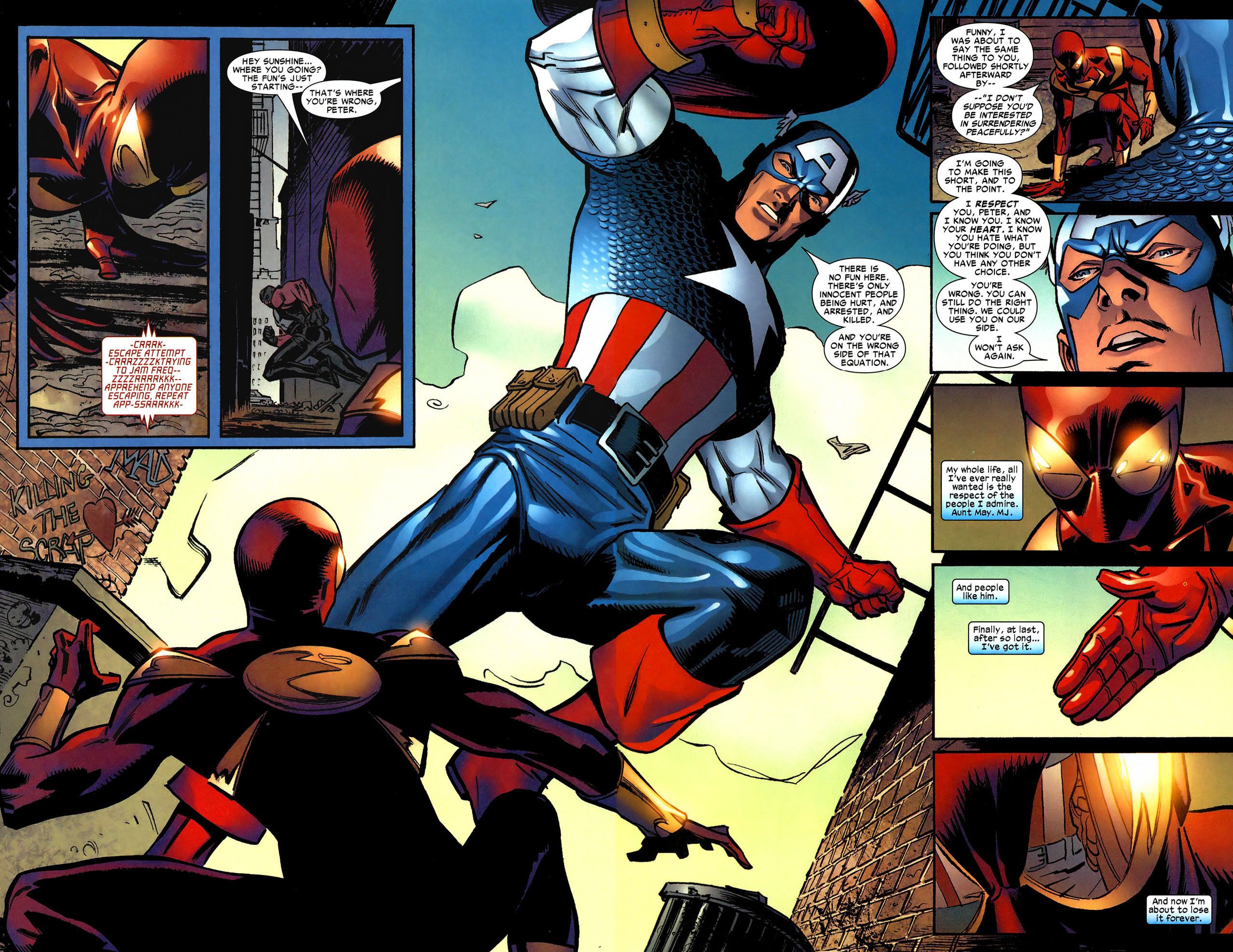 spider-man-vs-captain-america-civil-war