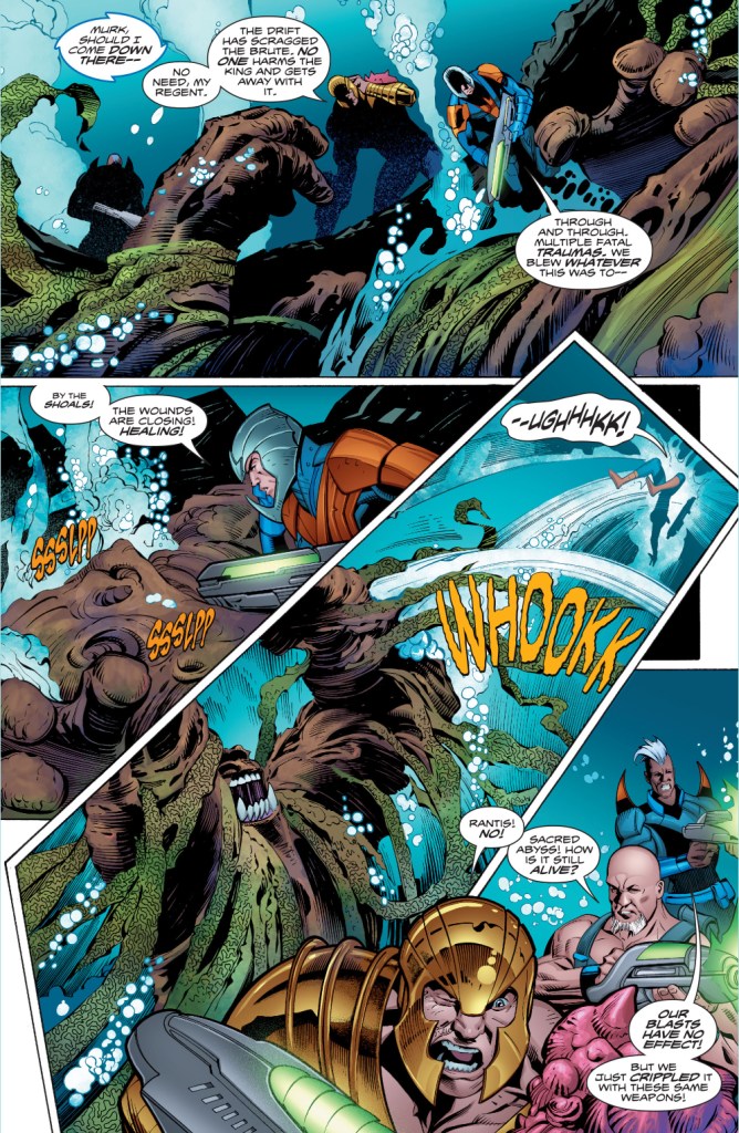 Aquaman And The Drift VS The Shaggy Man