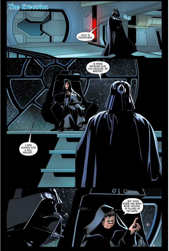Doctor Aphra Betrays Darth Vader To The Emperor