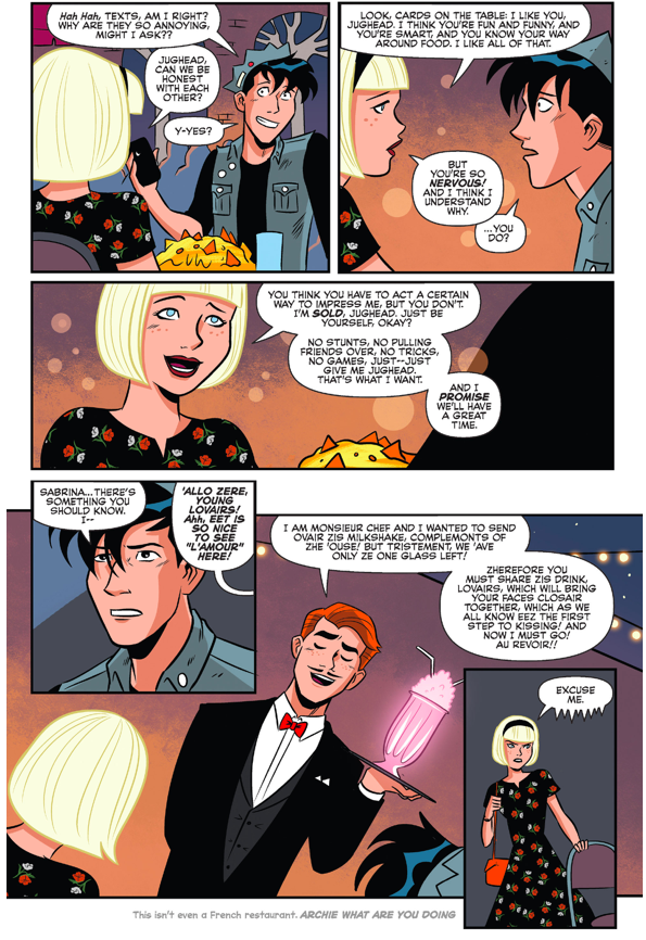 Jughead's Disastrous Date With Sabrina Spellman