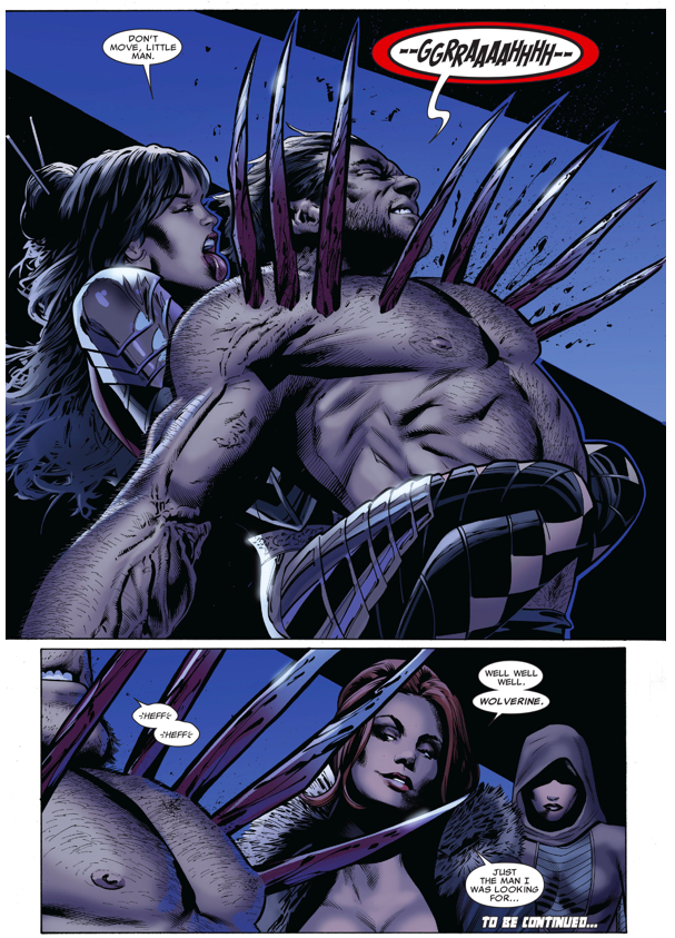 Lady Deathstrike Ambushes Wolverine