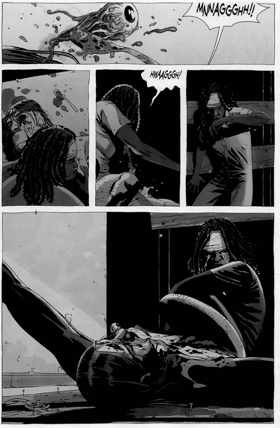 Michonne Tortures The Governor