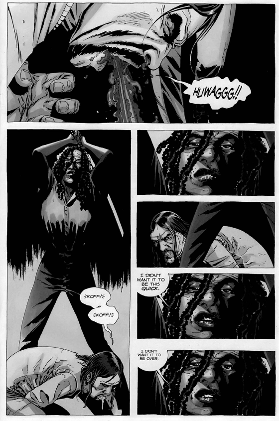 Michonne VS The Governor (The Walking Dead)