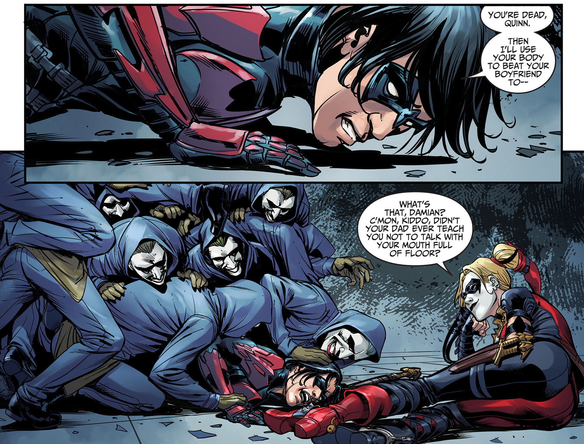 harley-quinn-taunts-nightwing-injustice-gods-among-us