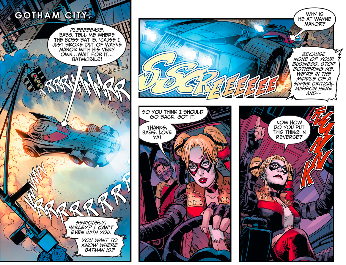 Harley Quinn Meets Black Adam (Injustice Gods Among Us)