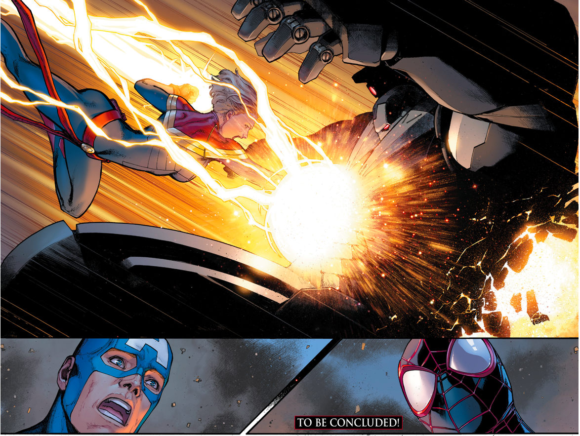 Iron Man VS Captain Marvel (Civil War II) 