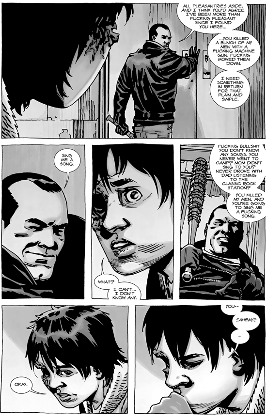 Negan's Punishment To Carl Grimes (The Walking Dead) 