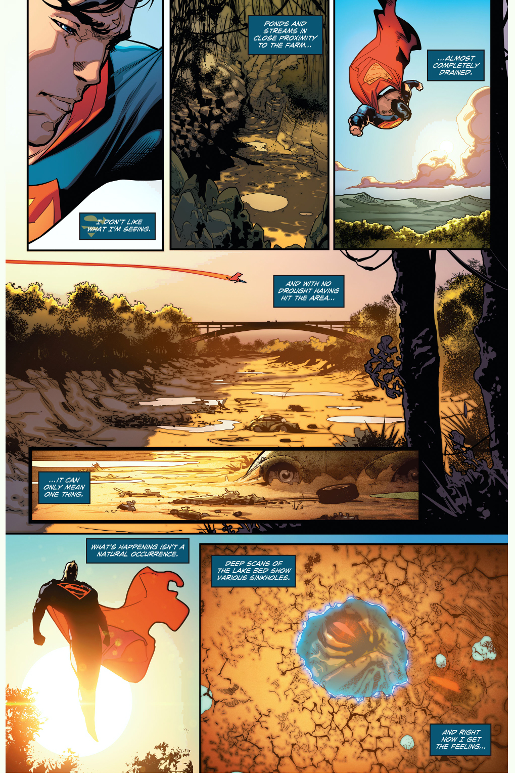 Superman Meets Swamp Thing (Rebirth)