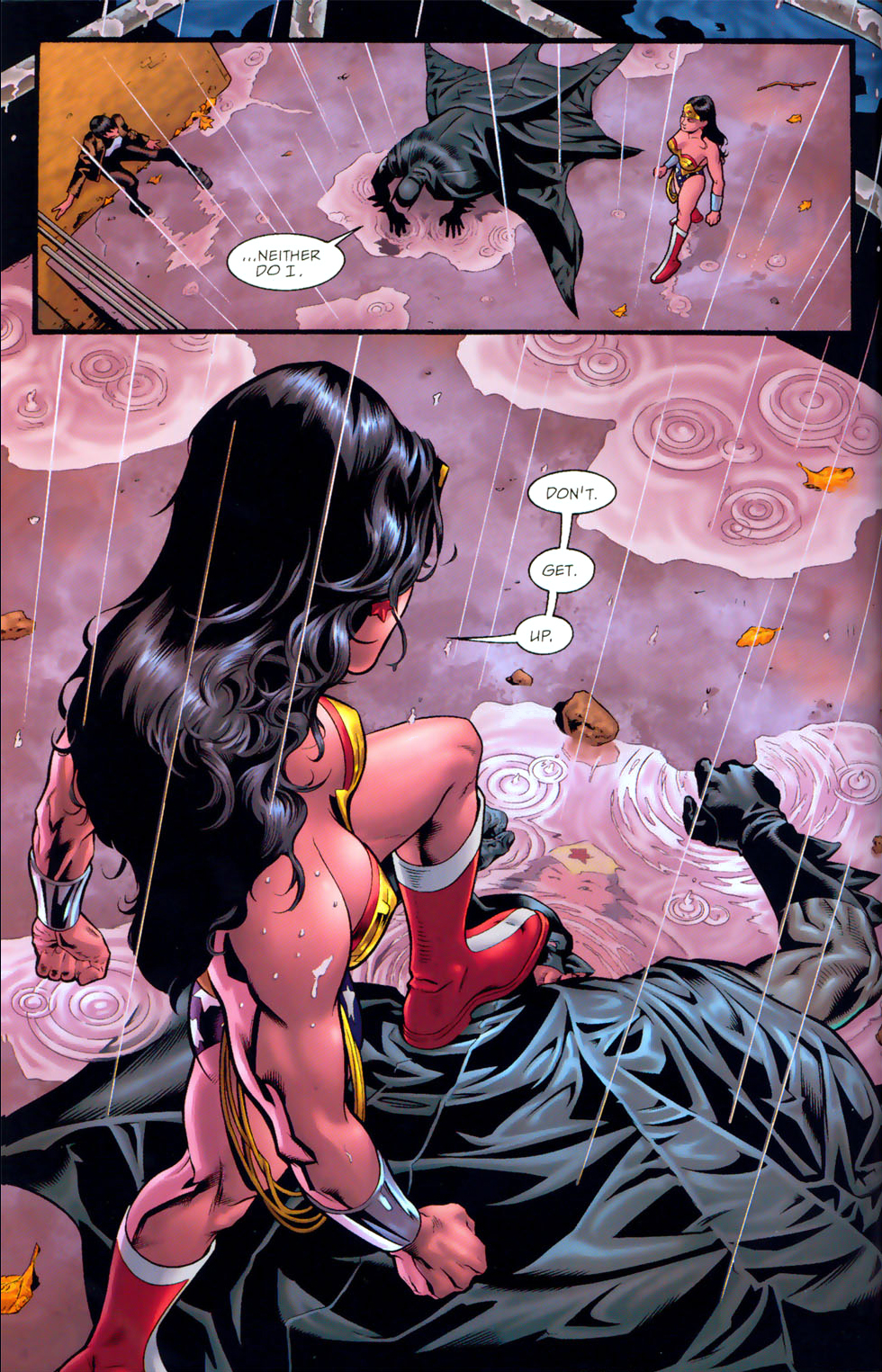 Batman And Wonder Woman And Batgirl Porn - Wonder Woman Beats Batman (Wonder Woman: The Hiketeia) â€“ Comicnewbies