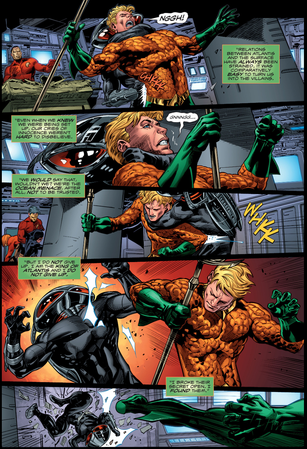 Aquaman VS Black Manta (The Deluge) – Comicnewbies