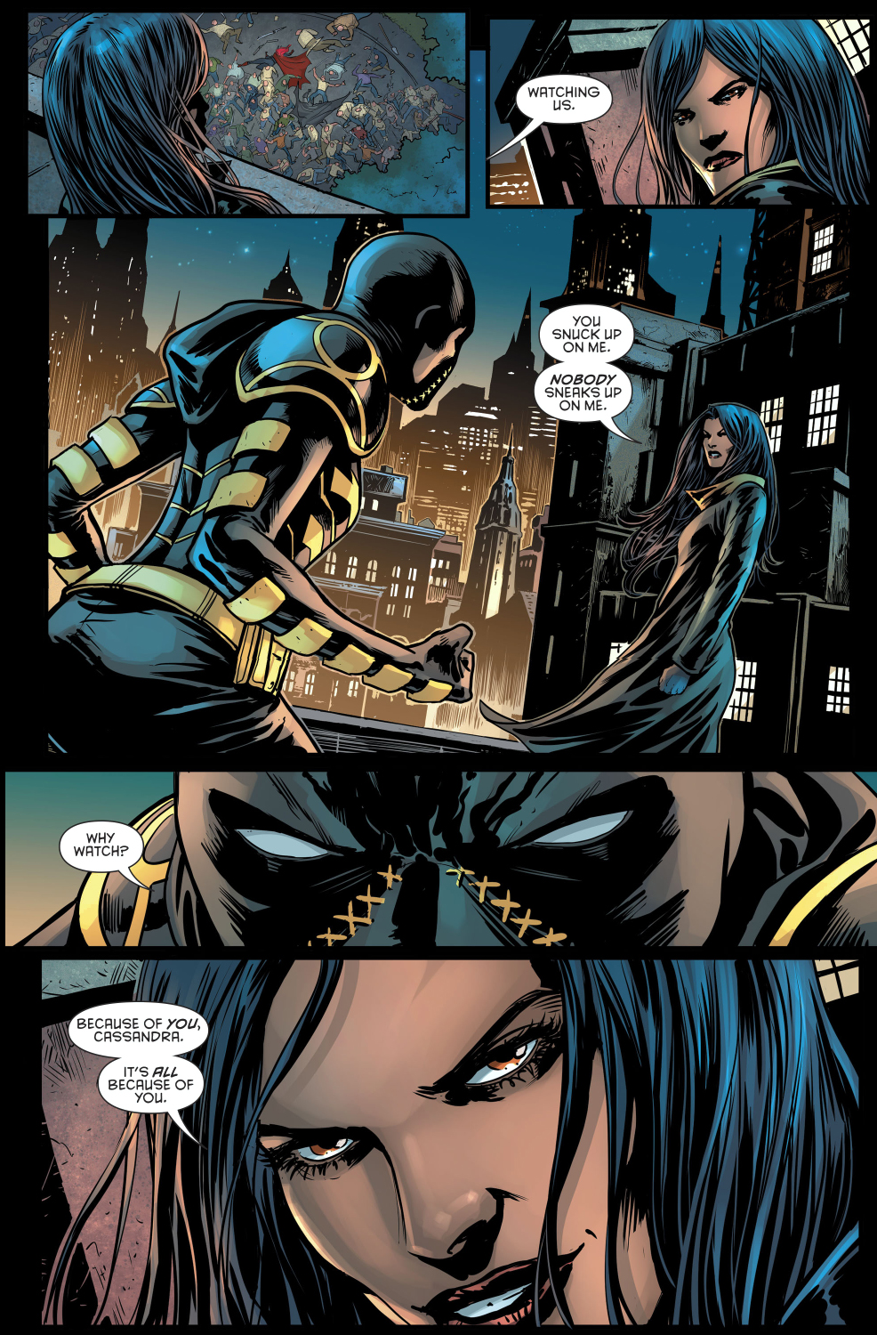 Cassandra Cain VS Lady Shiva (Rebirth) – Comicnewbies