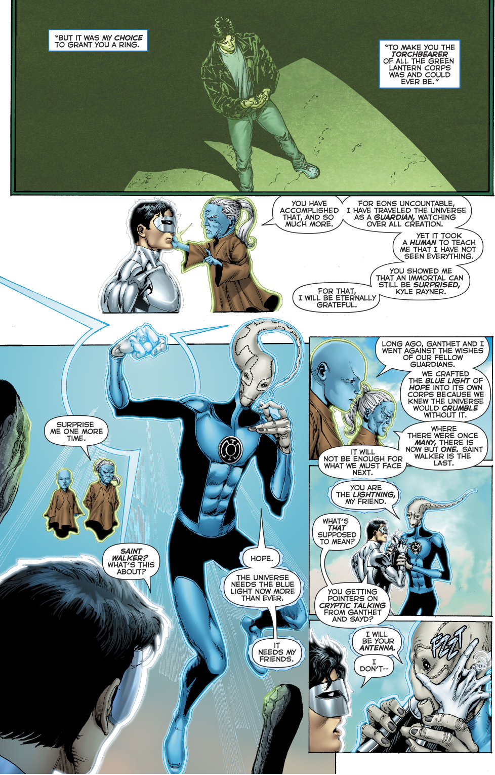 How Kyle Rayner Lost The White Ring