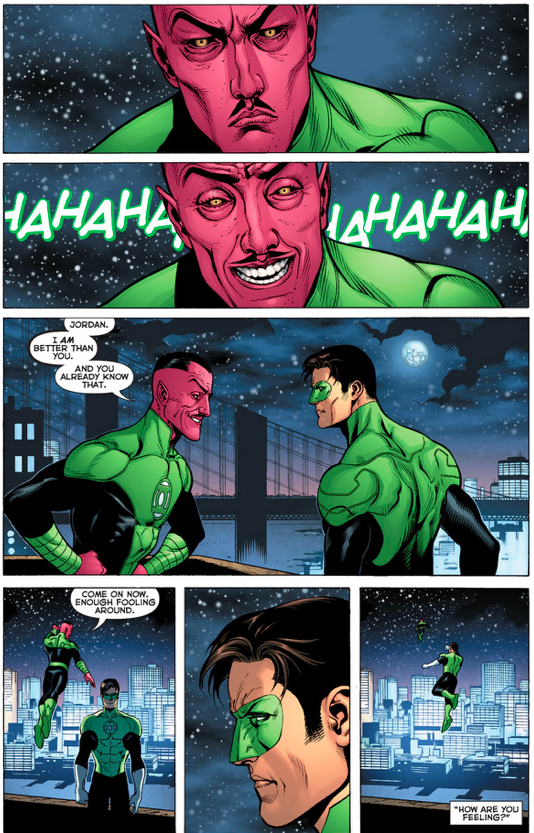 Sinestro Is Better Than Hal Jordan
