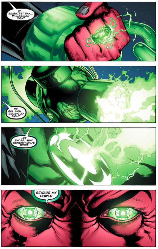 Sinestro Returns As A Green Lantern