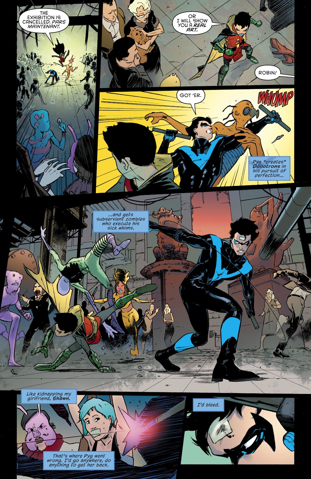 Nightwing And Robin VS Professor Pyg (Rebirth) 