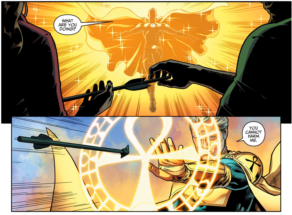 Green Arrow And Black Canary VS Doctor Fate (Injustice Gods Among Us II)