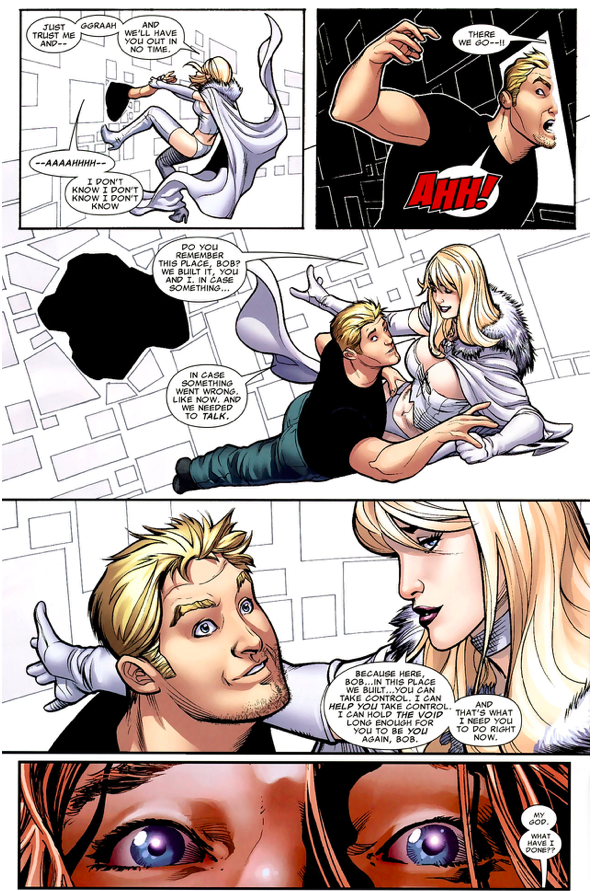 How Emma Frost Took Down The Sentry