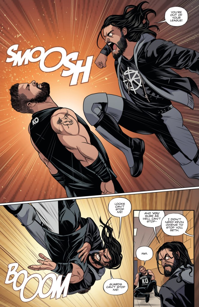 Kevin Owens Ambushes Seth Rollins 
