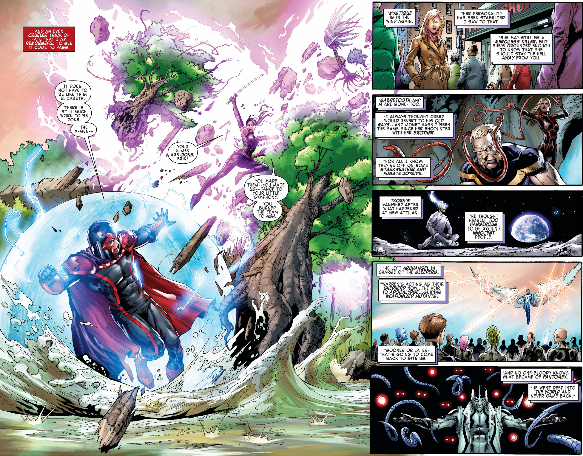 Psylocke Kills Magneto 