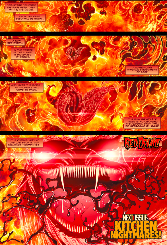 A New Rage Entity For The Red Lantern Corps
