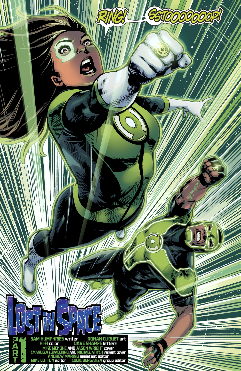 Jessica Cruz And Simon Baz (Green Lanterns Vol. 1 #22)