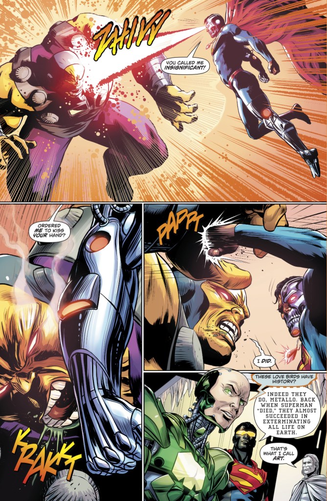 Mongul VS Cyborg-Superman (Rebirth) 