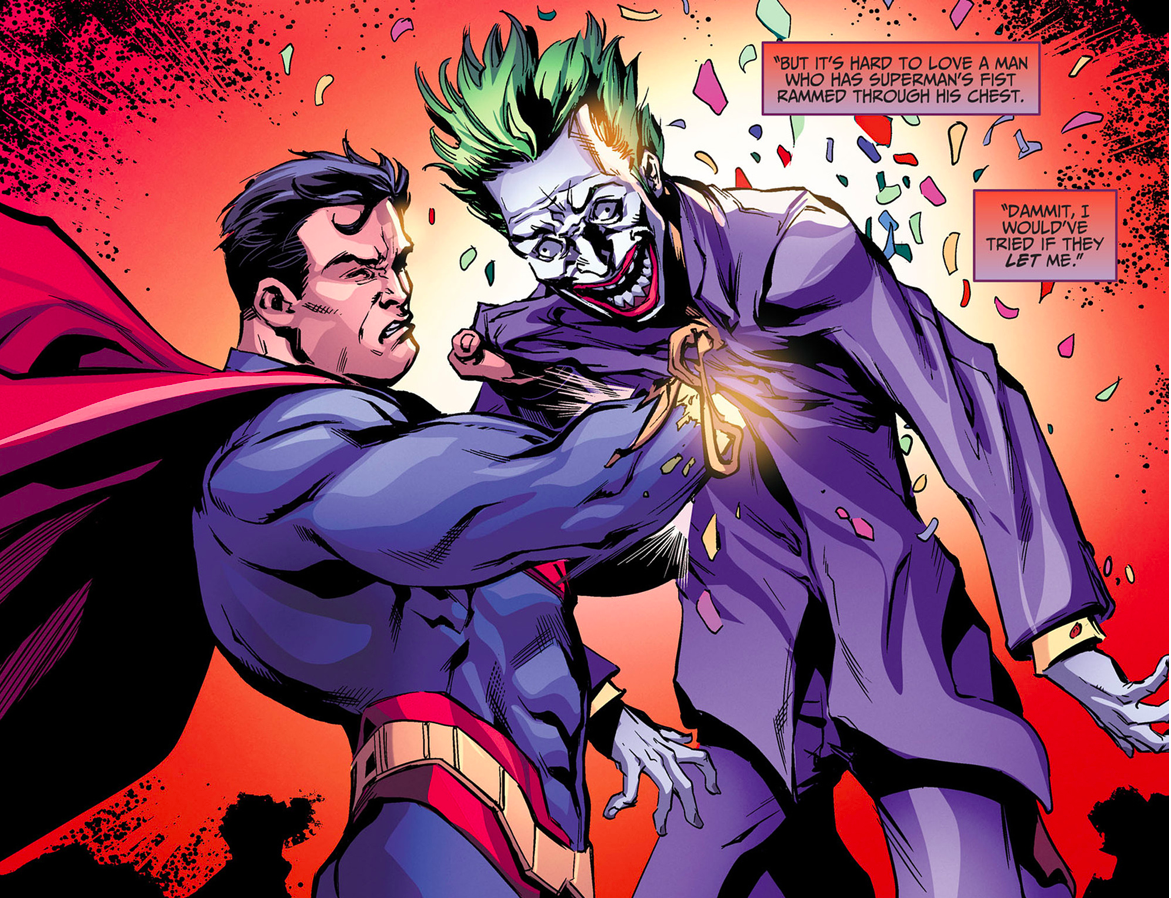 Superman Kills The Joker (Injustice Ground Zero)