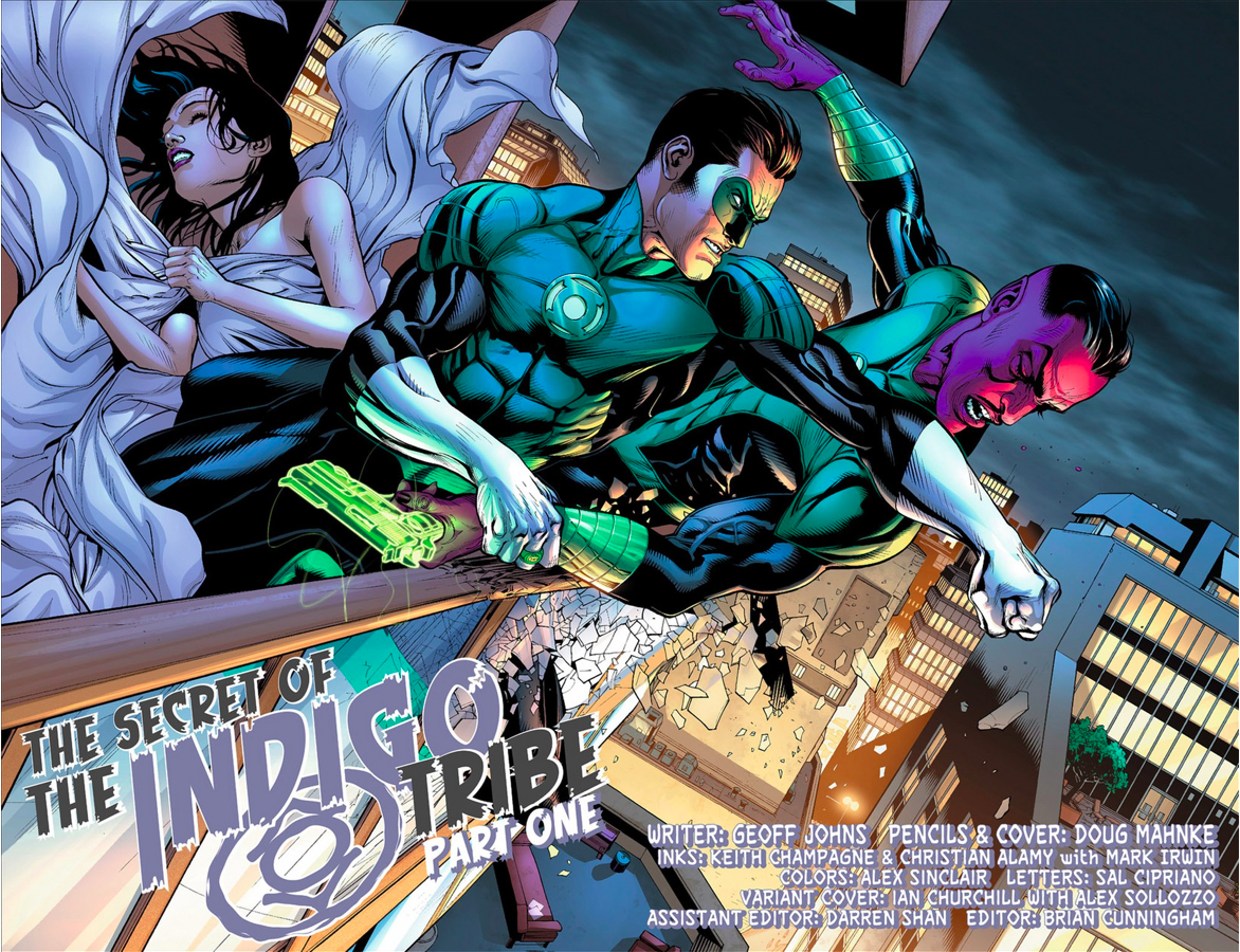 Hal Jordan VS Sinestro (Green Lantern Vol. 5 #7) 
