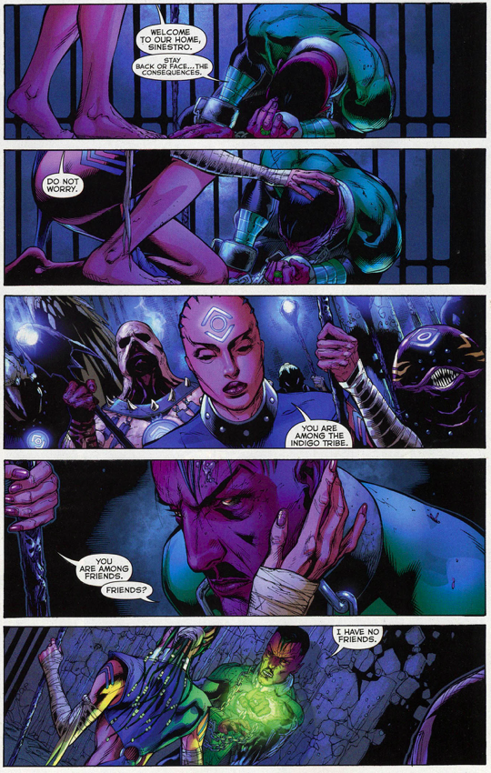 Sinestro Is Converted By The Indigo Tribe