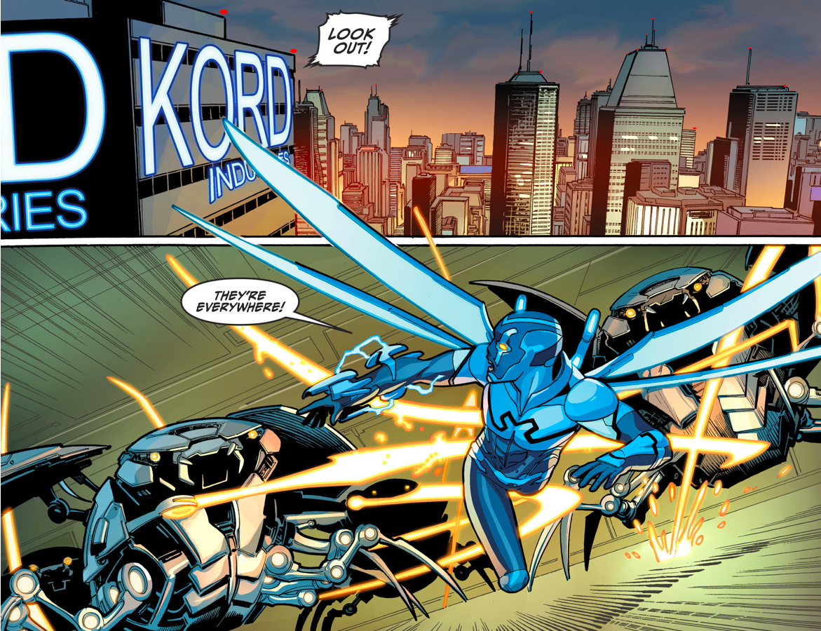 Ted Kord Trains Jaime Reyes As Blue Beetle (Injustice II)