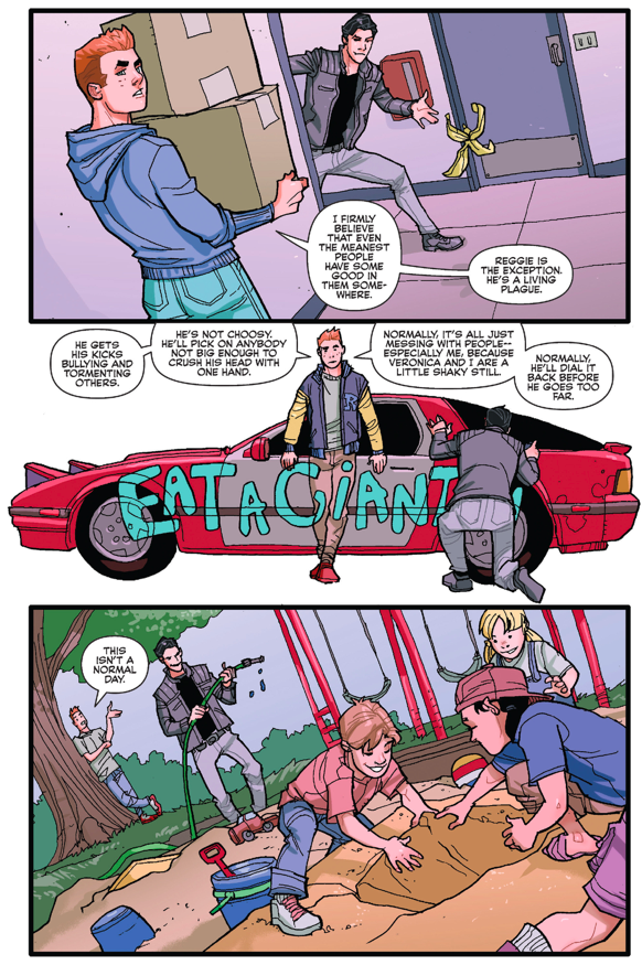 Archie Andrews Describes Reggie Mantle Comicnewbies