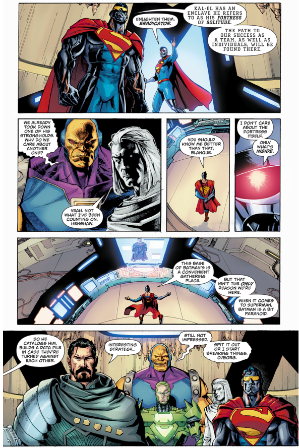 Cyborg-Superman Forms The Superman Revenge Squad