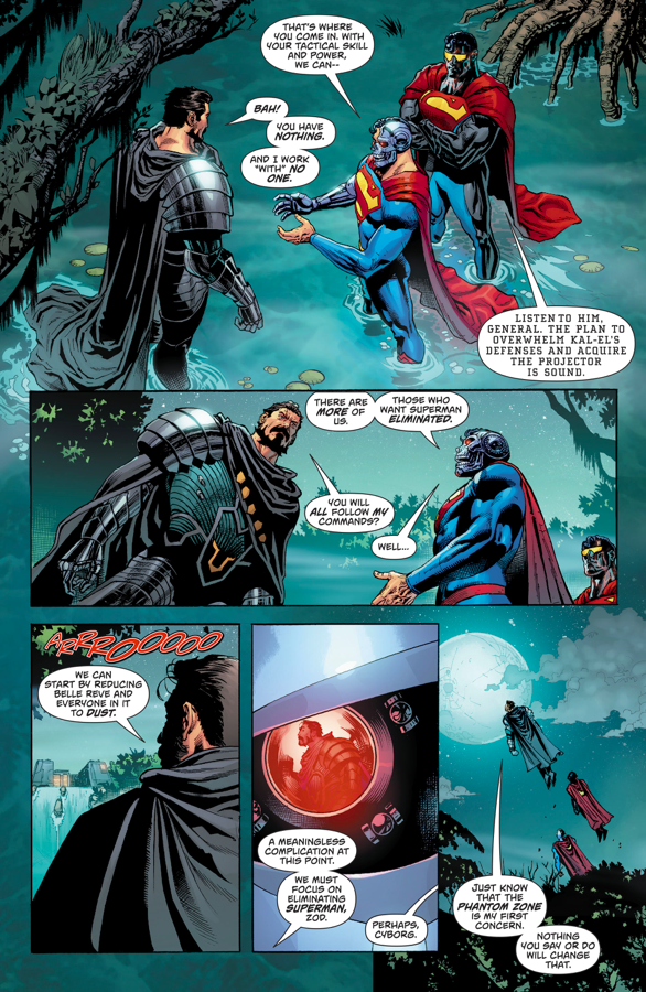 Cyborg-Superman Recruits General Zod