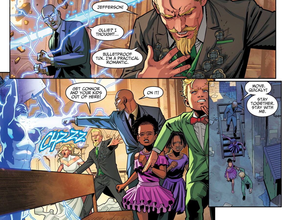 Green Arrow And Black Canary's Wedding (Injustice II)