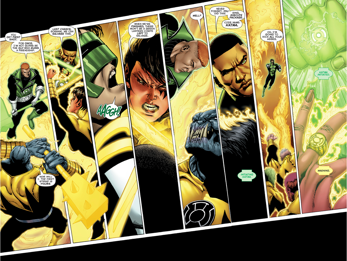 Green Lantern Corps VS Sinestro Corps (Fracture)