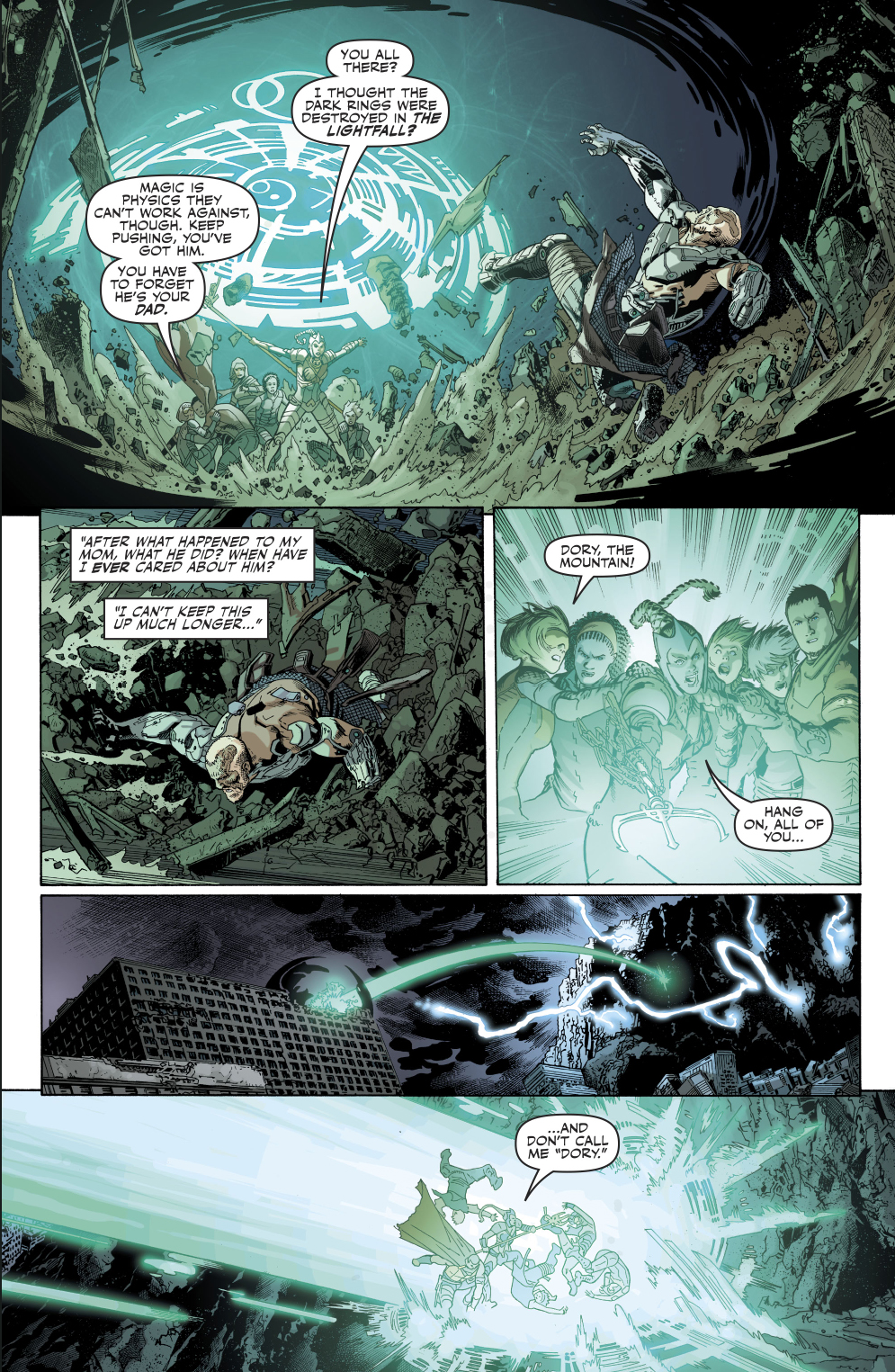 Cyborg Aquaman VS Justice League's Children 