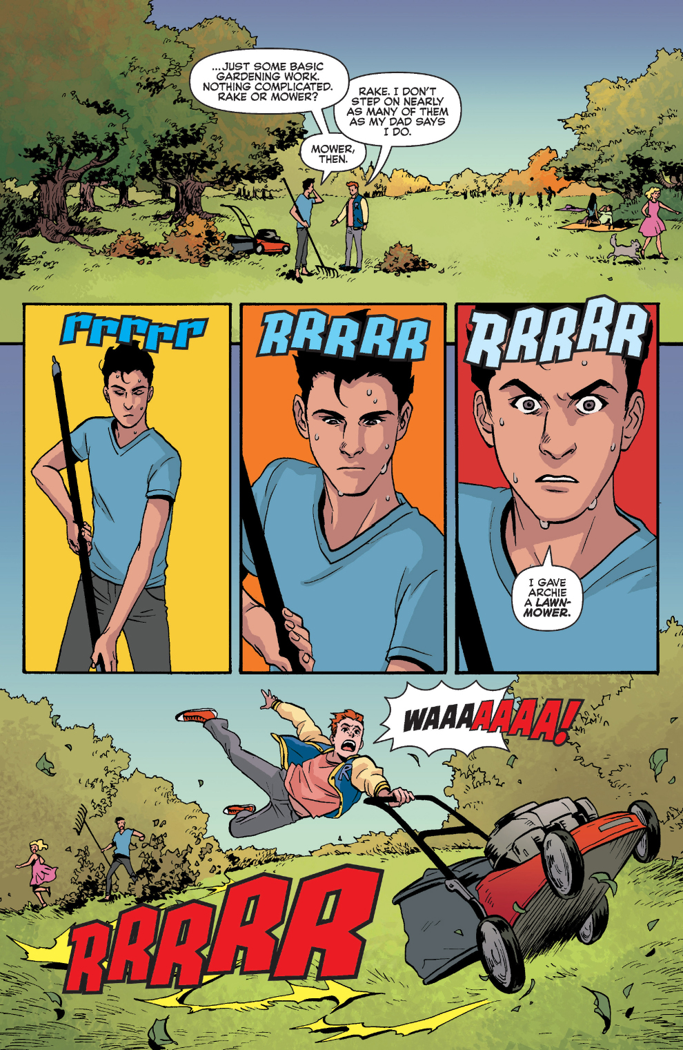 How Clumsy Archie Andrews Is 