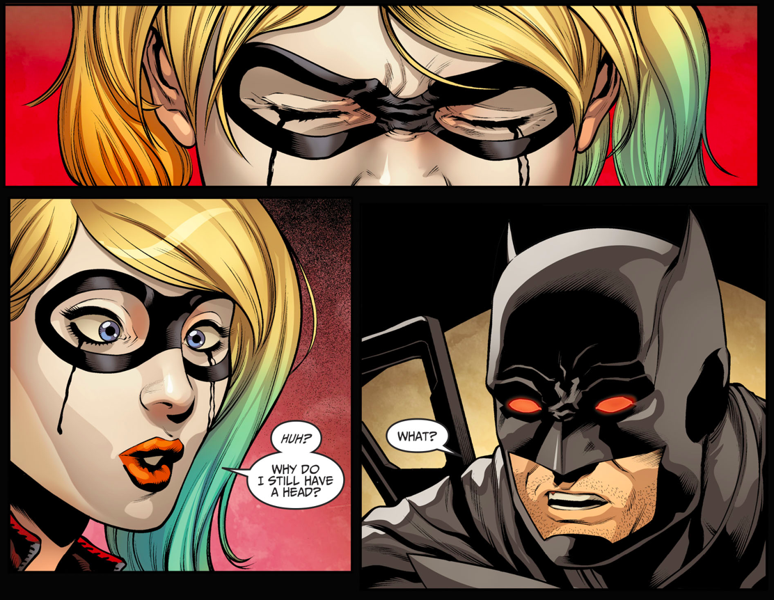 How The Atom Saved Harley Quinn Injustice Ii Comicnewbies
