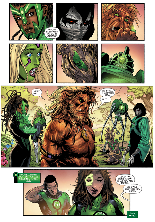 Jessica Cruz Offers To Train The 1st 7 Green Lanterns