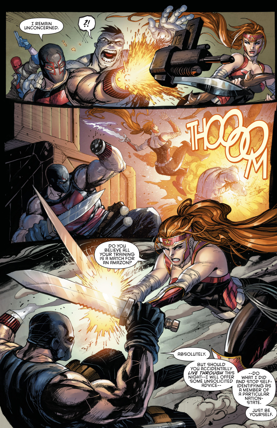 Red Hood And The Outlaws VS KGBeast 