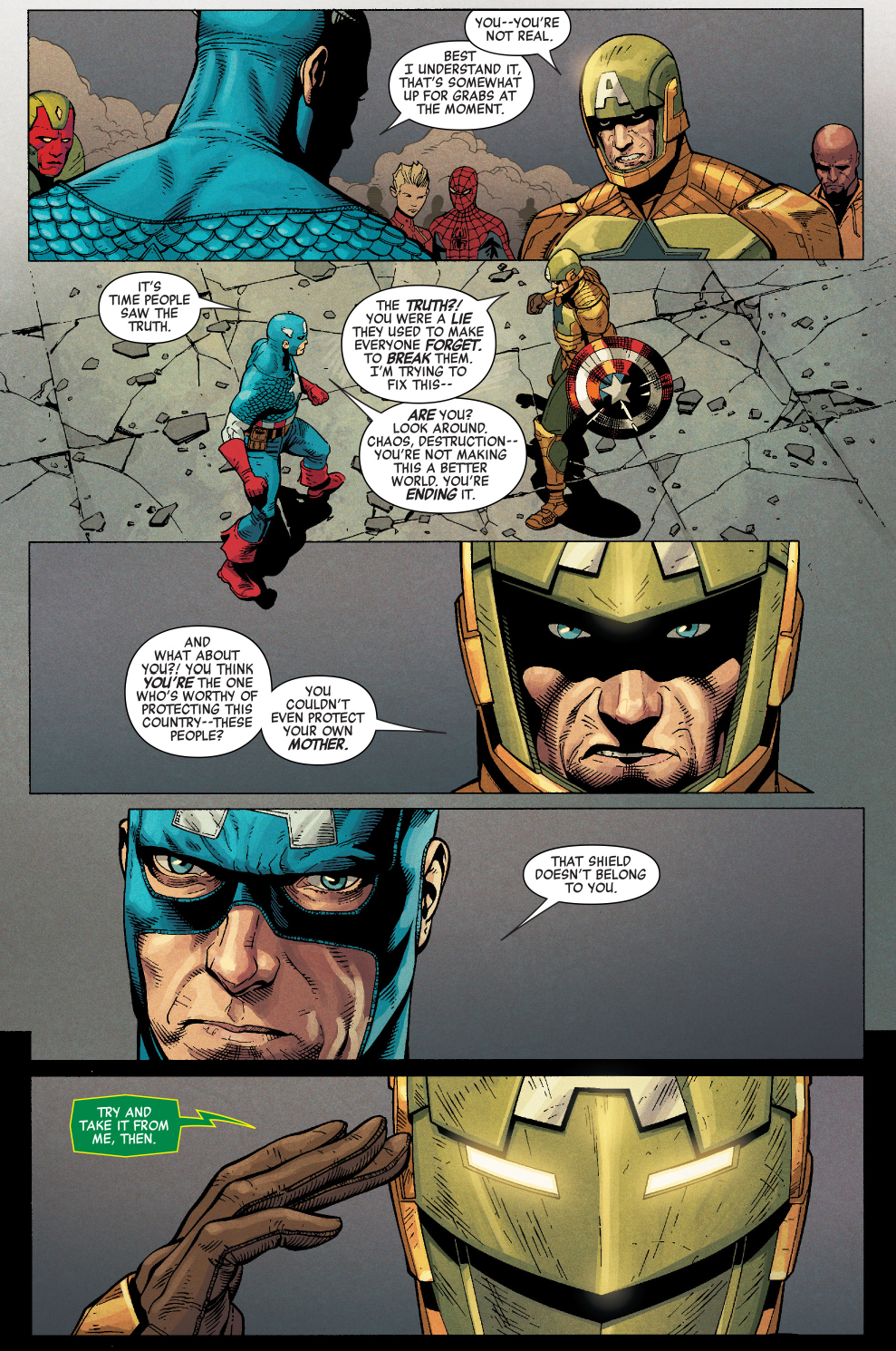 Captain America VS Hydra Supreme 