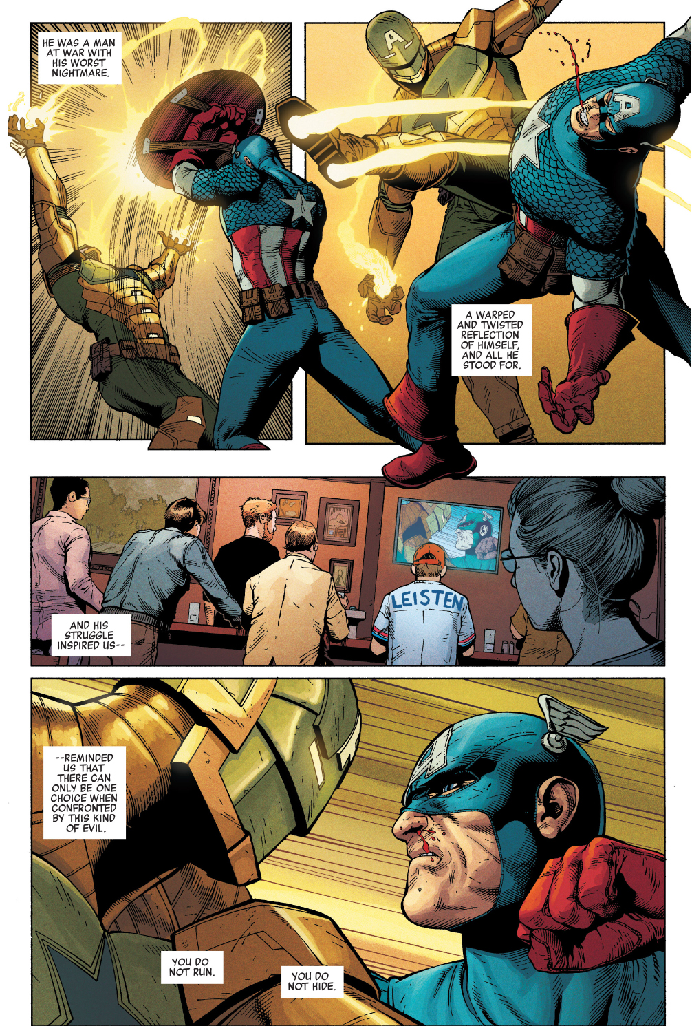 Captain America VS Hydra Supreme 