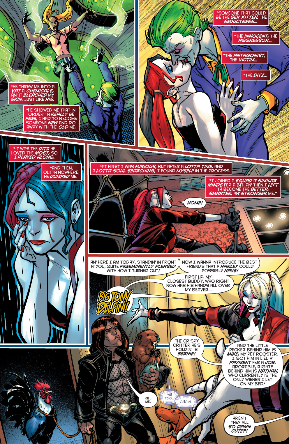Harley Quinn Tells Her History (Rebirth) 