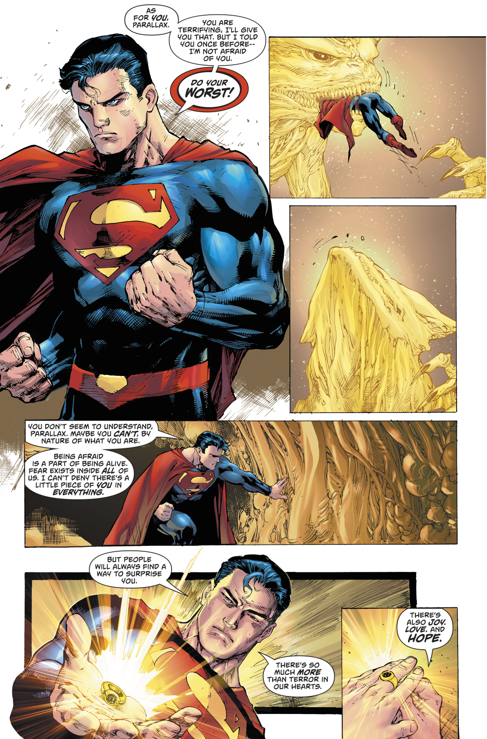How Superman Captured Parallax Comicnewbies